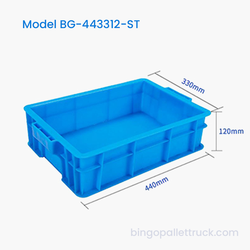 13L stablebar plastkasse for lagerlogistikk