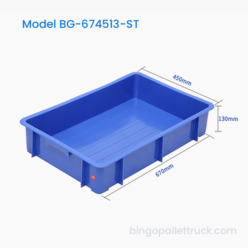 30L stablebar HDPE plastbeholder for butikk av småvarer