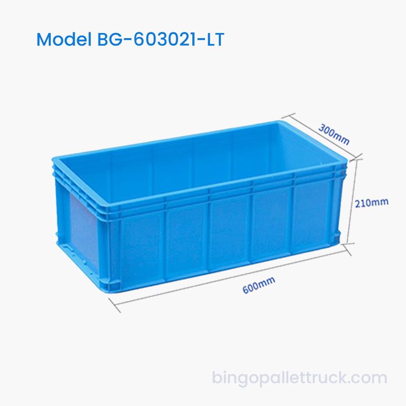 31L HDPE Logistics Plastic Tote Box for lagersortering