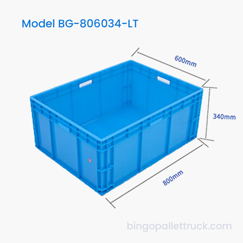 139L solid logistikkkasse for tung lasttransport