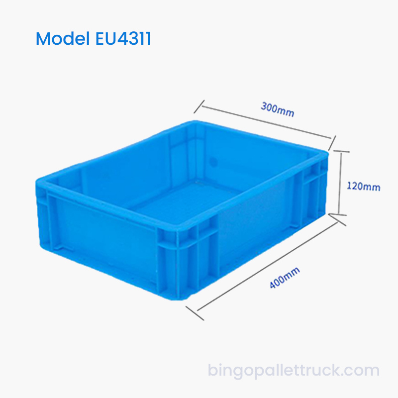 10L EU Standard Tote Box for Supermarked Diverse varer