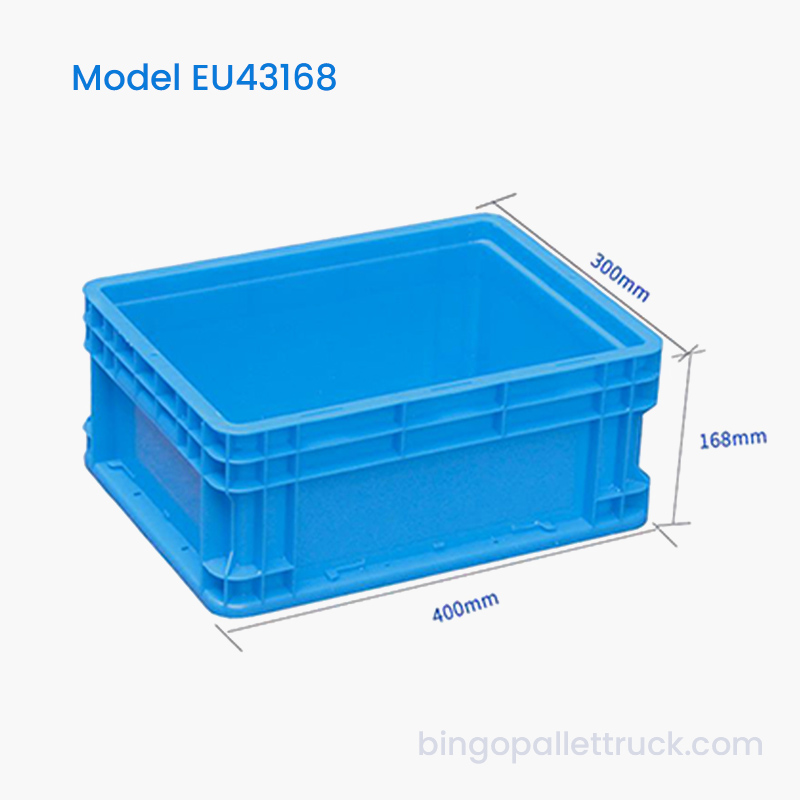 16L EU-plastkasse HDPE industrioppbevaringsbeholder