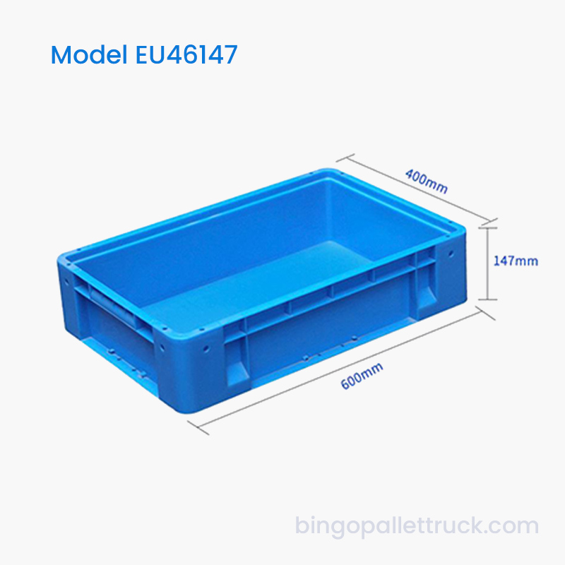27L EU-plastkasse for dagligvarebutikker