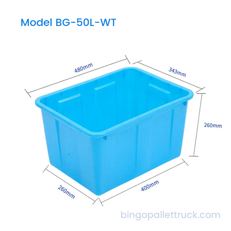 50L Heavy Duty HDPE vannoppbevaringstank