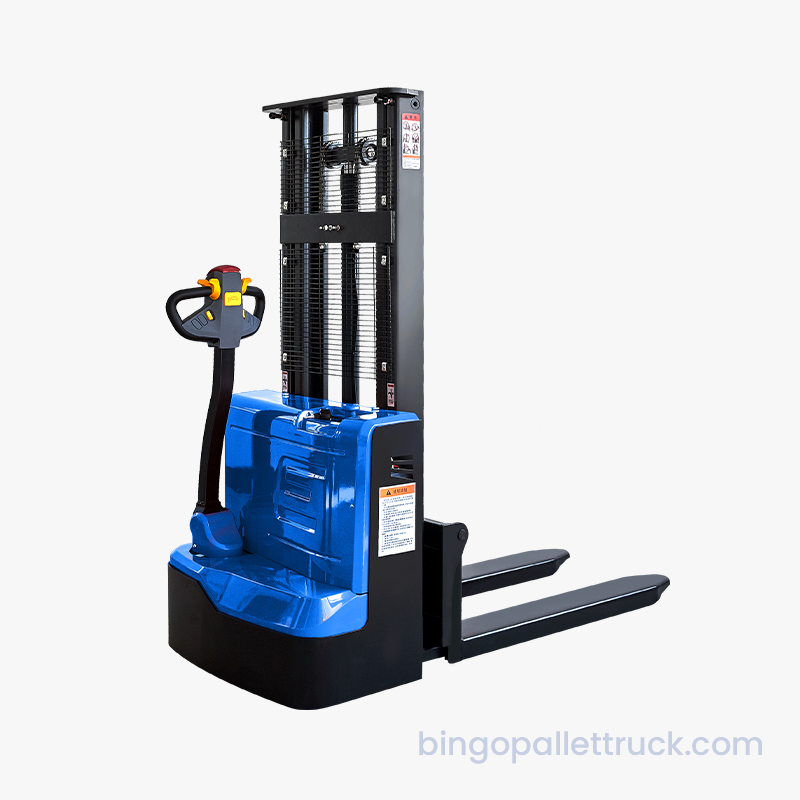 1500 kg elektrisk walkie-stabler industriløfter