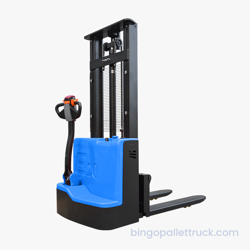 2000 kg kraftig elektrisk walkie-stabler