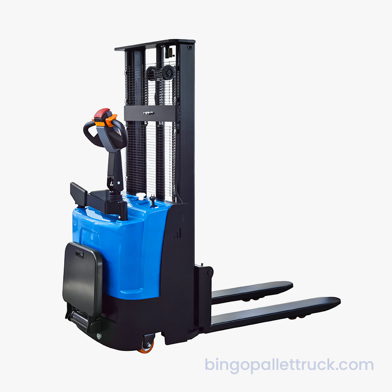 1500 kg elektrisk stående stabler for fabrikk