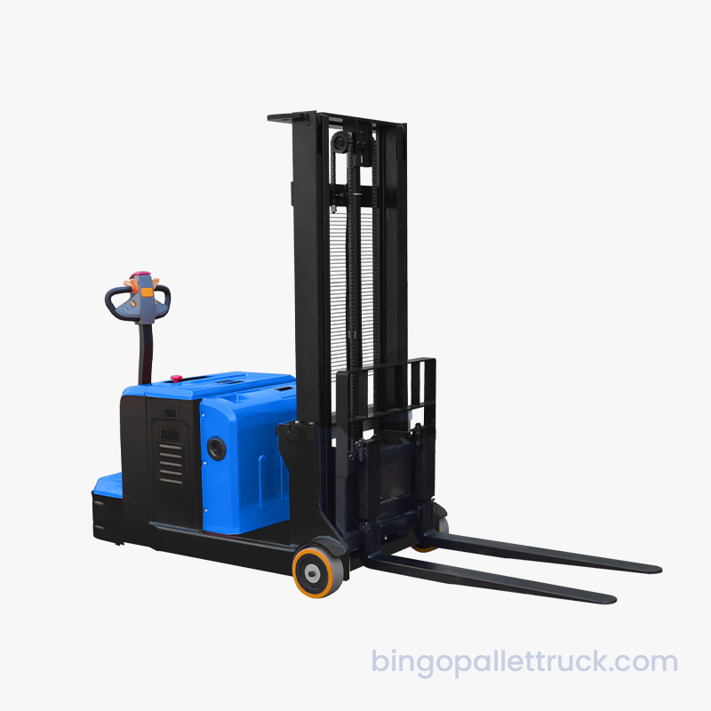 1000 kg motbalansert elektrisk walkie-stabler for lager