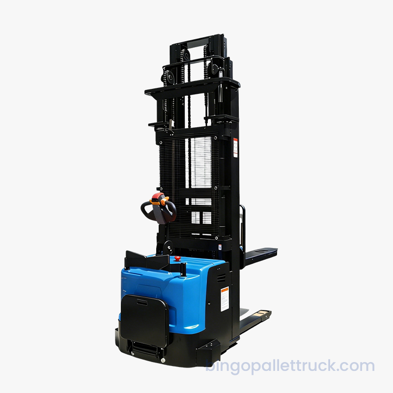 2000 kg EPS tremast elektrisk stående stabler for stor rekkevidde